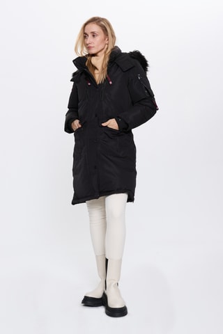 Parka met Capuchon - Zwart