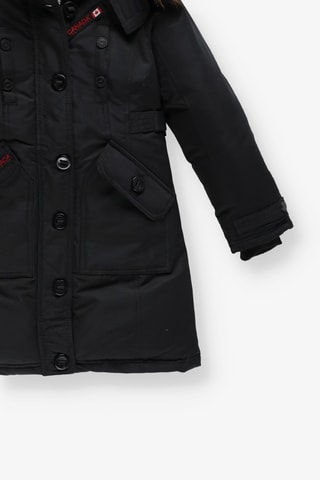 Parka met Capuchon - Zwart