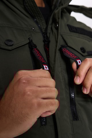 Parka met Capuchon - Donkergroen
