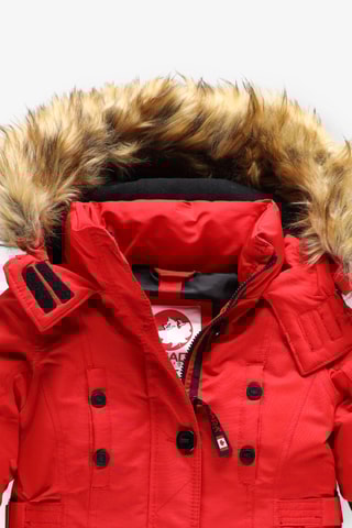 Parka met Capuchon - Rood