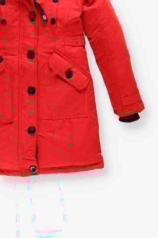Parka met Capuchon - Rood