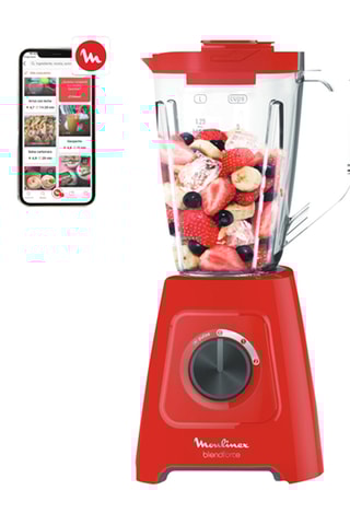 Blender en acier inoxydable Blendforce - 2 l - 600 W - Rouge