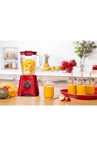 Blender en acier inoxydable Blendforce - 2 l - 600 W - Rouge