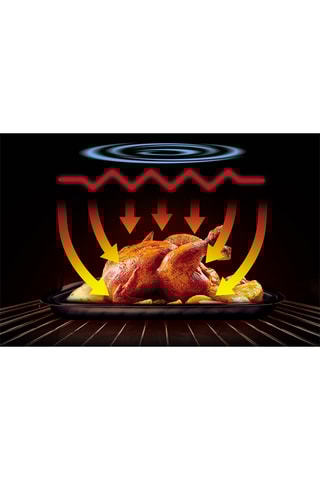 Four et friteuse à air 2-en-1 Easy Fry - 1800 W - 20 l