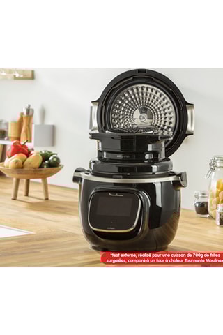 Couvercle Cookeo Extra Crisp - Noir