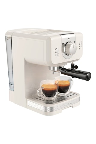 Cafetière expresso à pompe Soleil - 1,2 l - Blanc