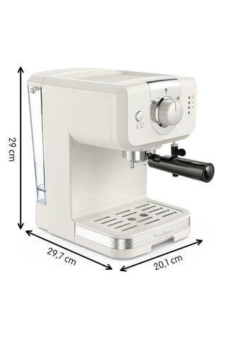 Cafetière expresso à pompe Soleil - 1,2 l - Blanc