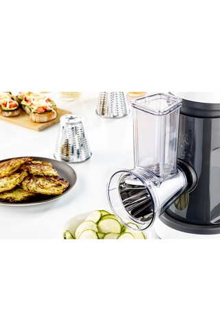 Accessoire éminceur râpeur en acier inoxydable - Gris