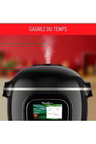 Multicuiseur Cookéo Touch - 6 l - 1 600 W - Noir