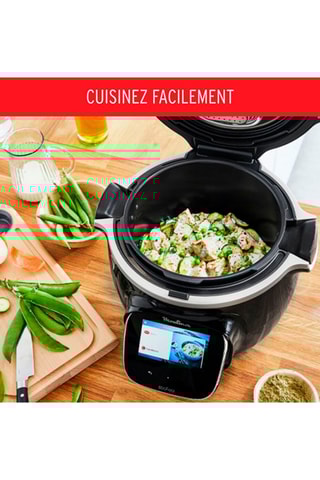 Multicuiseur Cookéo Touch - 6 l - 1 600 W - Noir