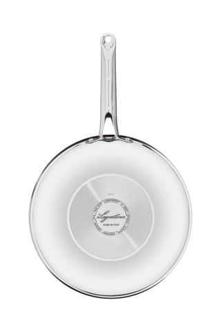 Wok en acier inoxydable 18/10 Icona Green - 26 cm