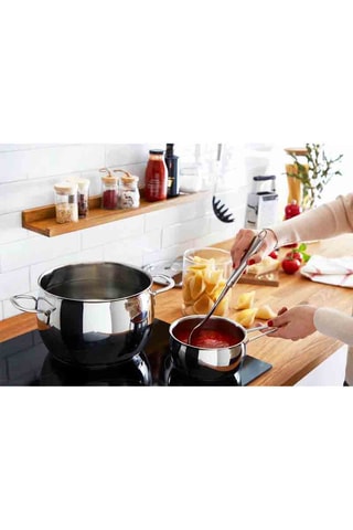 Batterie de cuisine en acier inoxydable 18/10 - Lagostina Euforia - 11 pièces