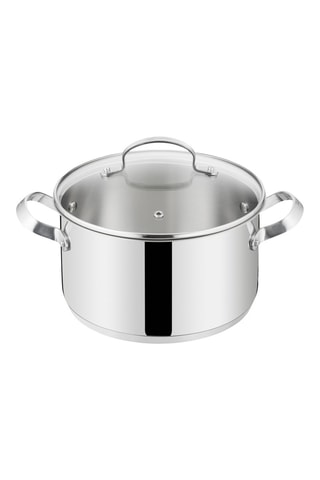 Batterie de cuisine en acier inoxydable Icona Green - 13 pièces