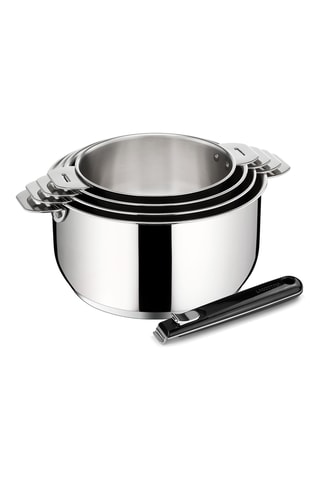 Batterie de cuisine en acier inoxydable Salvaspazio - 5 pièces