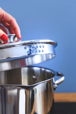 Batterie de cuisine en acier inoxydable Smart - 9 pièces