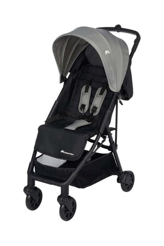 Poussette pliable Teeny 3D - Gris et noir