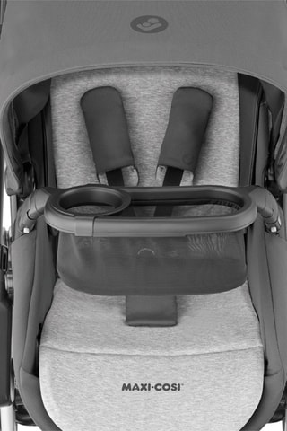 Tabuleiro para carrinho Lilas - Preto - A partir dos 4 meses