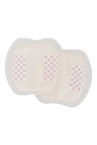 20 coussinets d'allaitement jetables - 18 x 12 x 18 cm - Blanc