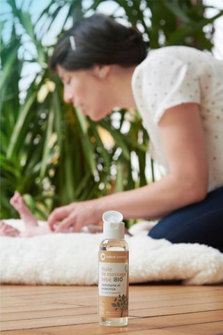 Huile de massage bébé bio - Dès la naissance - 100 ml