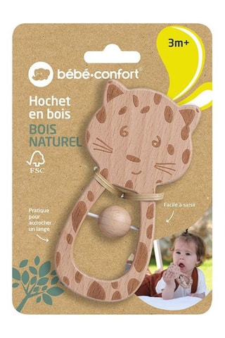 Hochet en hêtre - Dès 3 mois