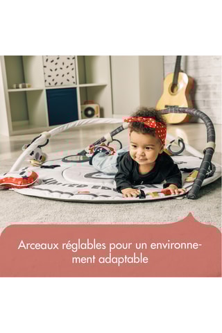 Tapis d'éveil Gymini Rock'N'Roll - De la naissance à 36 mois