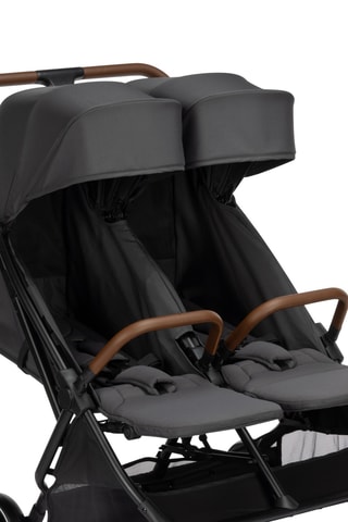 Poussette duo Mane - Gris foncé - Dès la naissance - Jusqu'à 22 kg