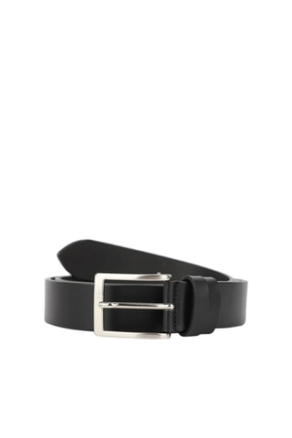 Ceinture en cuir Giulio - 120 cm - Noir
