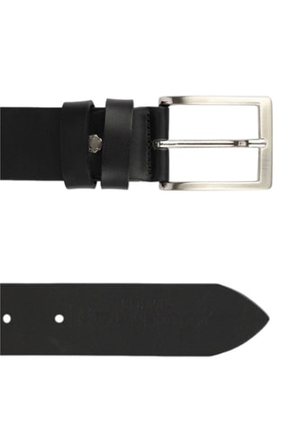 Ceinture en cuir Giulio - 120 cm - Noir