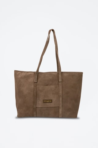 Cabas en nubuck Rise - Taupe