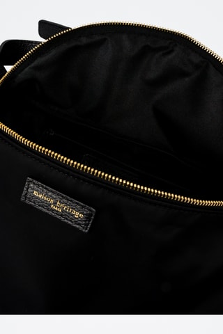 Sac banane en cuir Rachel Ny - Noir