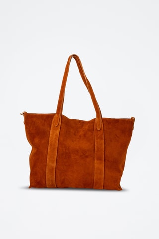 Cabas en nubuck Naya - Marron