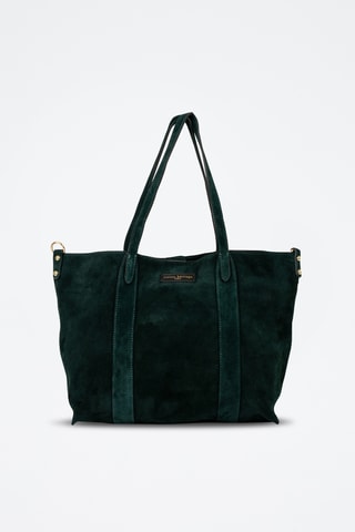 Cabas en nubuck Naya - Vert