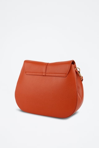 Sac porté épaule en cuir Lirio - Orange