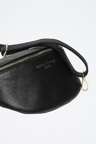 Sac bandoulière en cuir Kimi - Marron