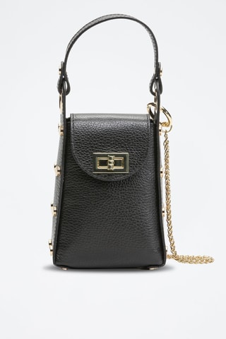 Sac à main en cuir Vera - Noir