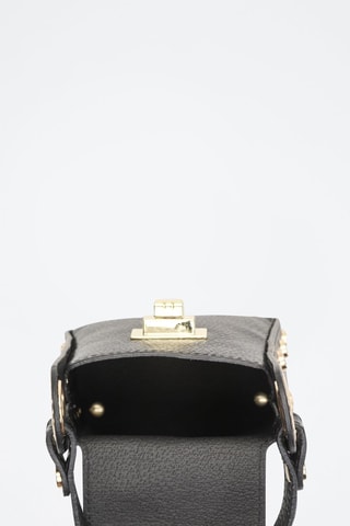 Sac à main en cuir Vera - Noir