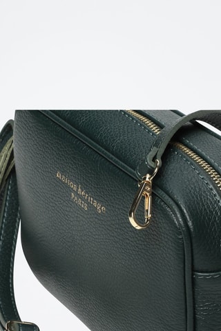 Sac bandoulière en cuir Gaby - Vert