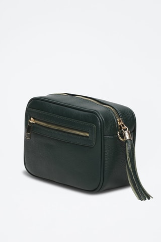 Sac bandoulière en cuir Gaby - Vert