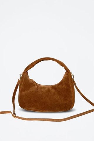 Sac à main en nubuck Gisor Suede - Camel