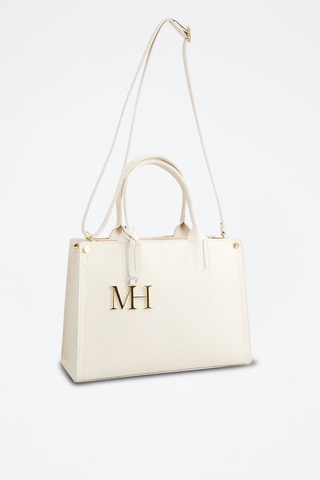 Sac à main en cuir Pure - Beige