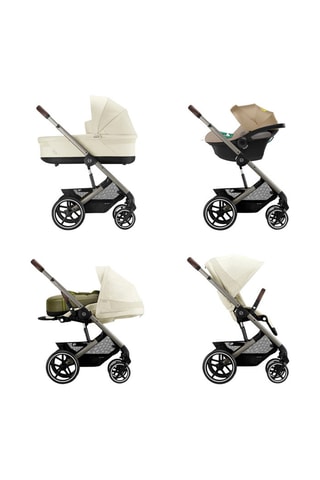 All-terrain kinderwagen Balios S Lux- Zwart en Ecru - Vanaf de Geboorte - Tot 22 kg