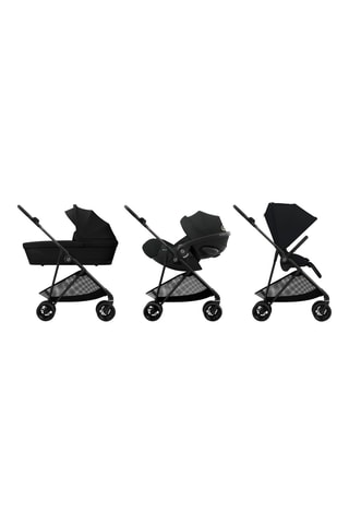 Buggy Melio Carbon UK RB - Zwart - Vanaf de geboorte - T/m 15 kg