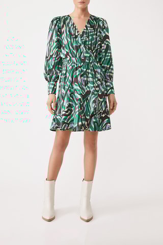 Robe portefeuille - Vert