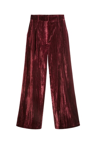 Pantalon en velours - Bordeaux