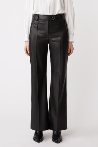 Pantalon taille haute - Noir