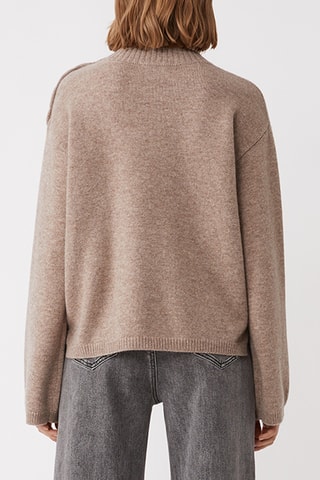 Pull en laine - Taupe