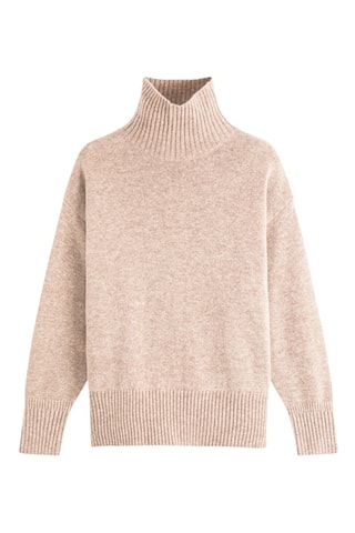 Pull en laine - Taupe
