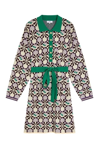 Robe droite - Ecru