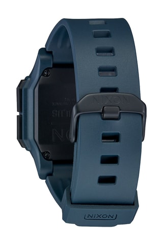 Montre digitale à quartz en silicone Regulus - Chronographe et GMT - Bleu marine