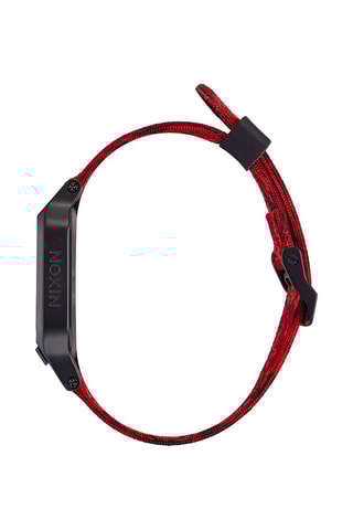 Montre digitale à quartz en nylon Heat - Chronographe - Rouge